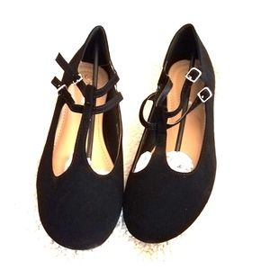 TOP Moda Black Flats